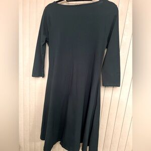 Zenana Premium Forest Green Women’s Dress with Side Pockets Size Medium